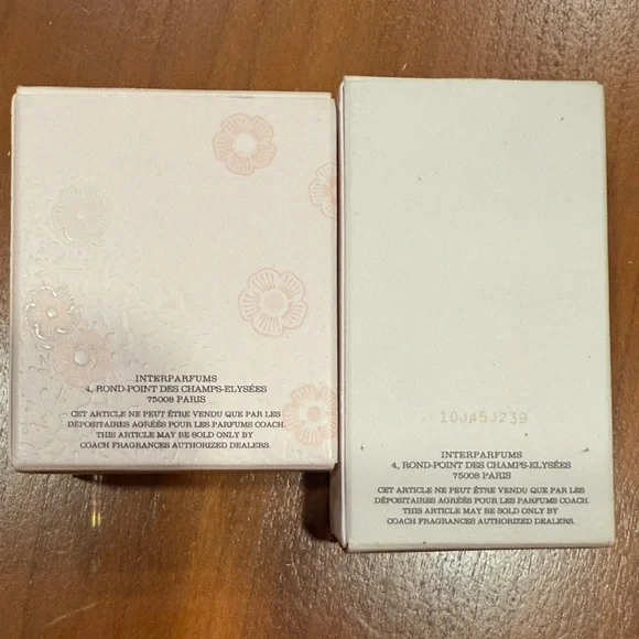 Coach Floral Perfume Duo in Pink and Cream - Picture 3 of 3